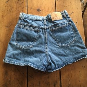 Vintage high waisted jean shorts
